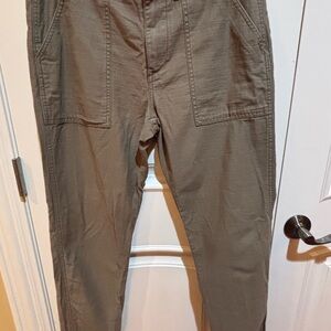 Men's tan express joggers